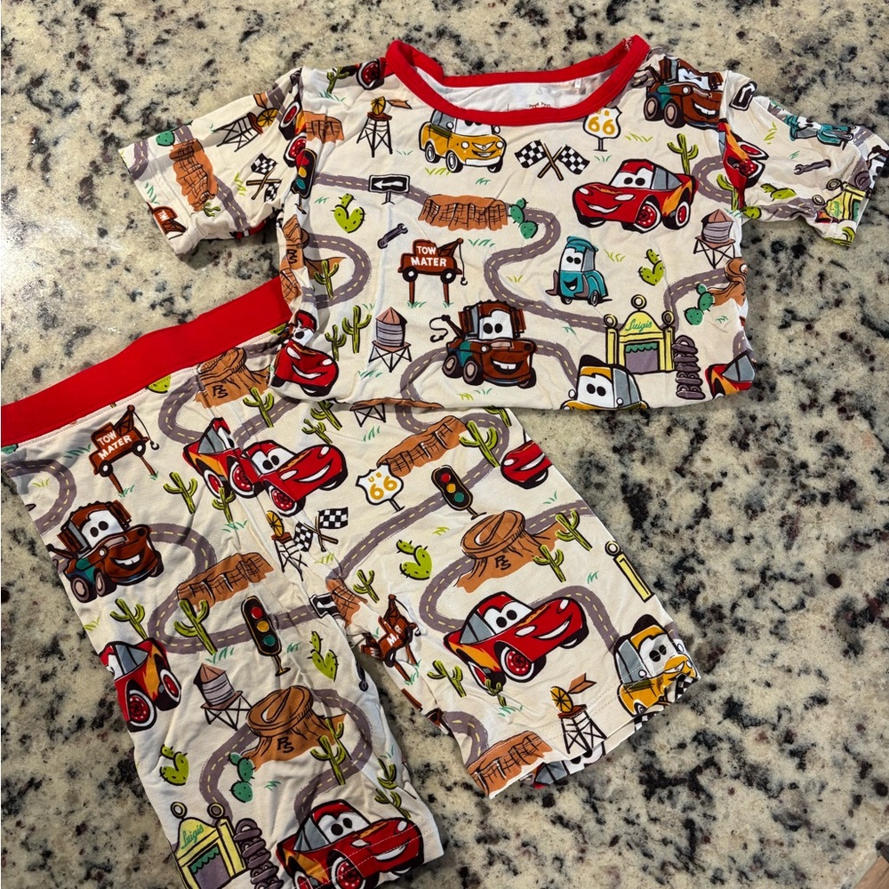 Little Sleepies Disney Cars SS set